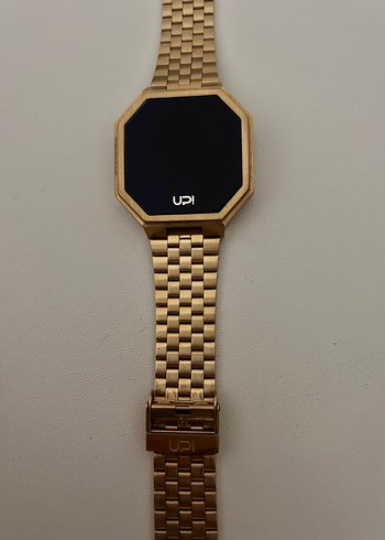 Gold Renkli Minimalist Kadın Saati - Görsel 2