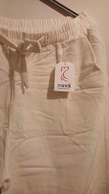 Diğer Minelli keten pantalon yeni