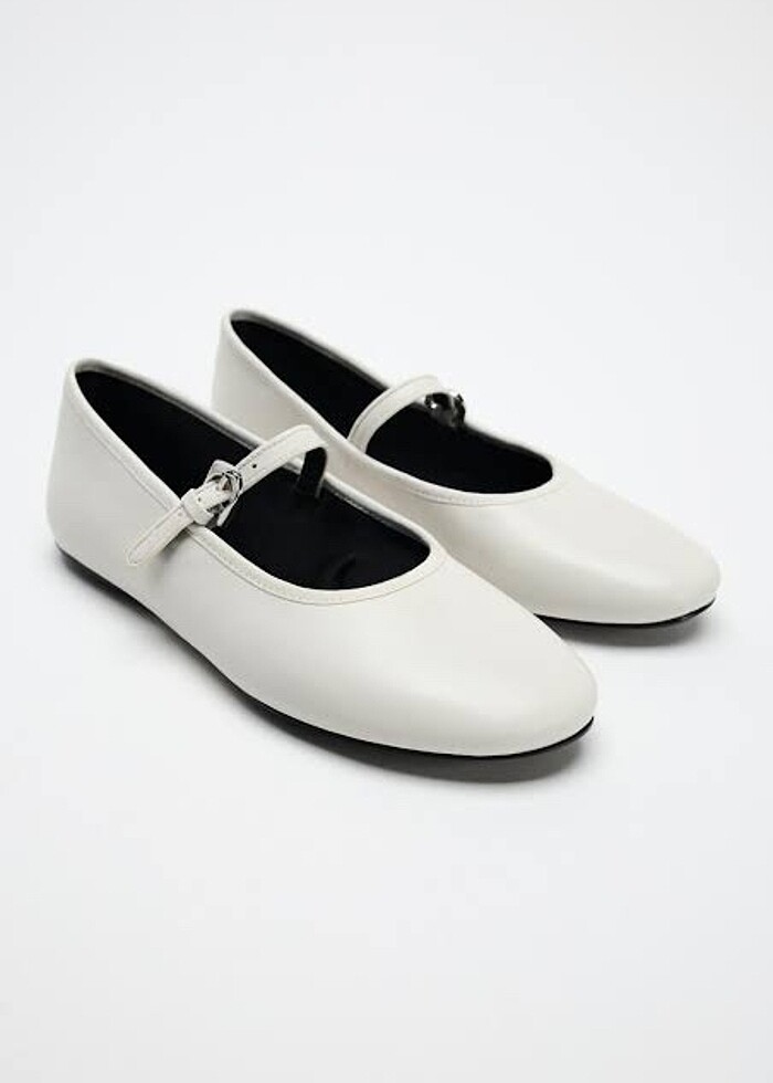 Zara 0 Koyun Derisi Babet - Görsel 5