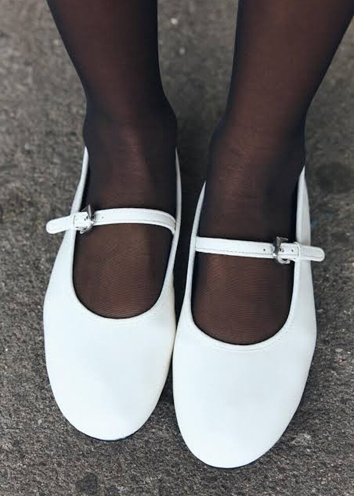 Zara 0 Koyun Derisi Babet - Görsel 2