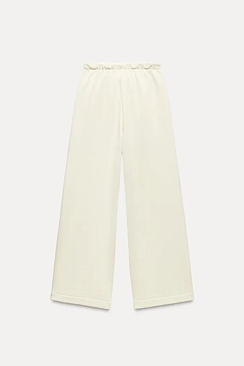 Zara Düz Paça Penye Pantolon - Görsel 6