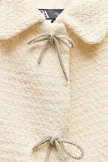 Zara Fiyonk Tokalı Ceket - Görsel 7