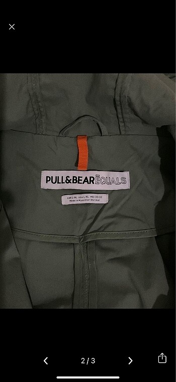 Pull and Bear PULL&BEAR Yağmurluk