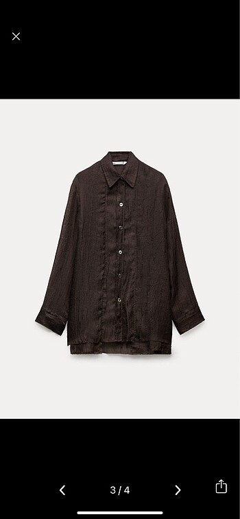 Zara ZW Collection Çok Yönlü Gömlek