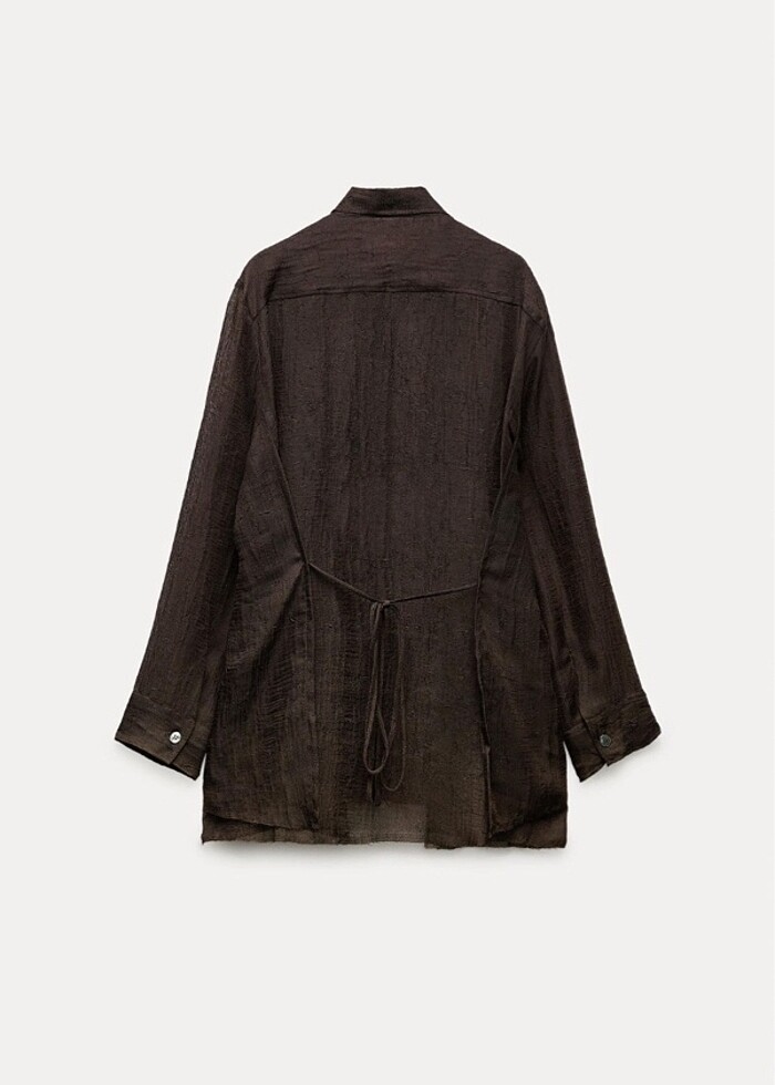 Zara ZW Collection Çok Yönlü Gömlek - Görsel 3