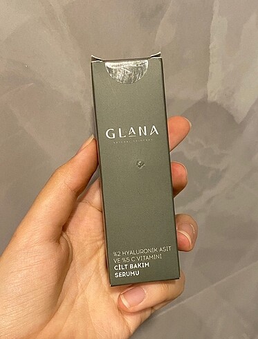 GLANA Cosmetics Hyaluronik Asit + C vit