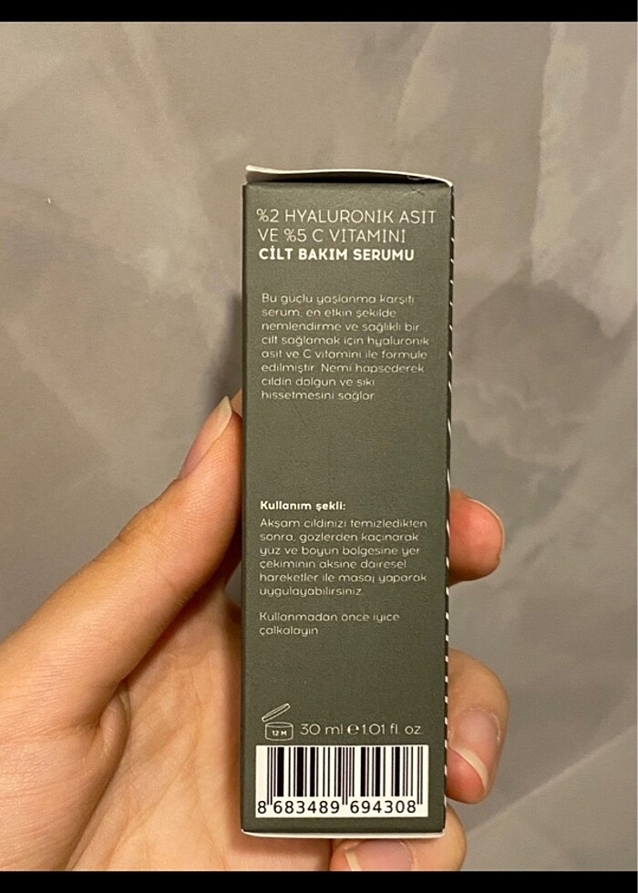 GLANA Cosmetics Hyaluronik Asit + C vit - Görsel 4