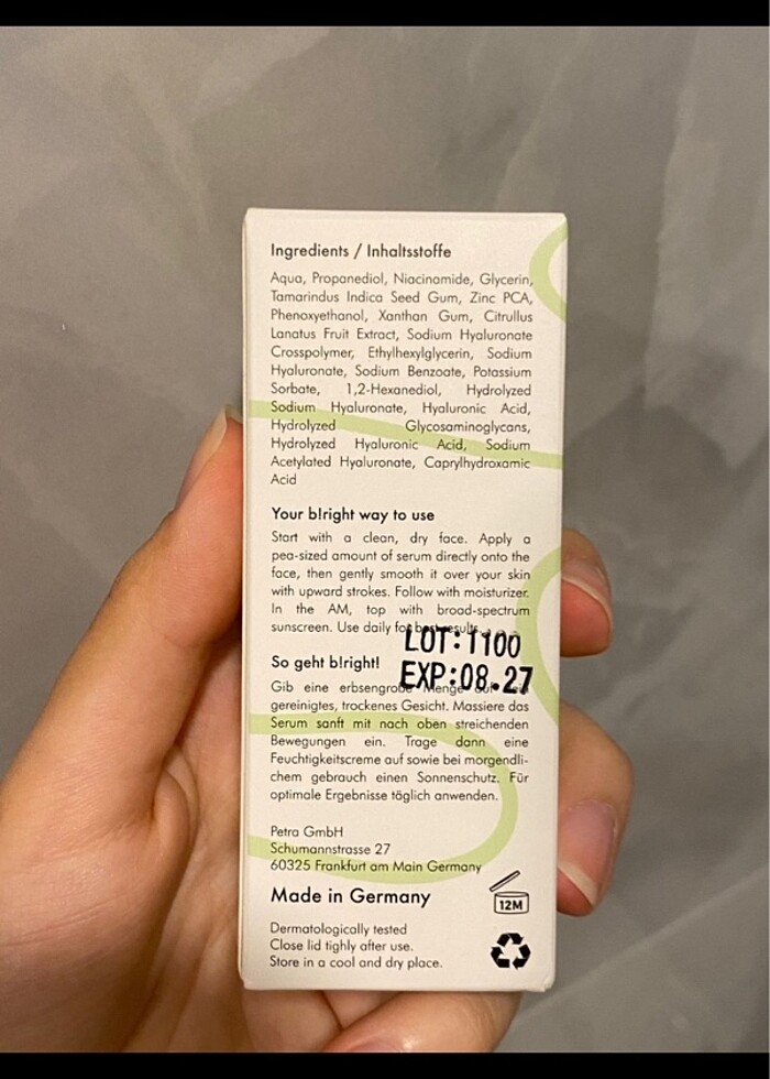 VITAYES  NIACINAMIDE SERUM - Görsel 4