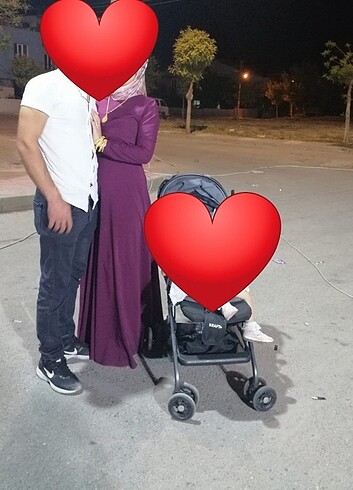 38 Beden Tesettür uzun elbise