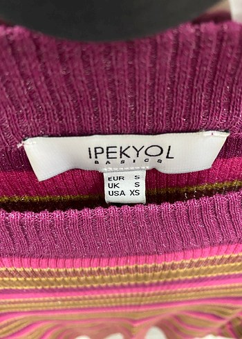 ipekyol Çizgili Bohem Kadın Triko Kazak