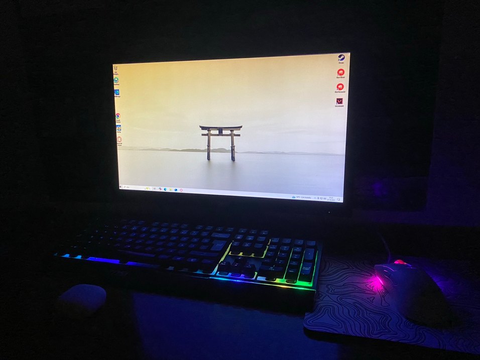 MSI Siyah Kablolu Klavye gk30 oyuncu - Görsel 2