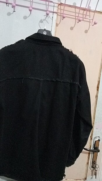 l Beden siyah Renk Kot ceket
