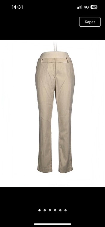 H&M Beyaz Pantolon