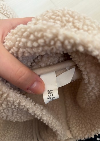 H&M Bej Yumuşak Dokulu Kadın Ceket