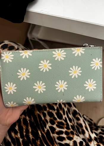 Pastel Desenli Kadın Cüzdanı Fermuarlı - Görsel 2