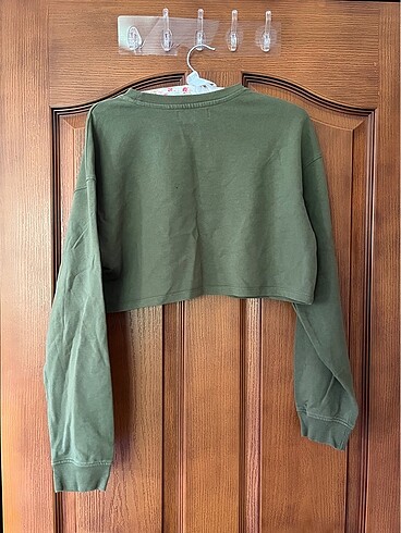 Bershka crop sweat - Görsel 3