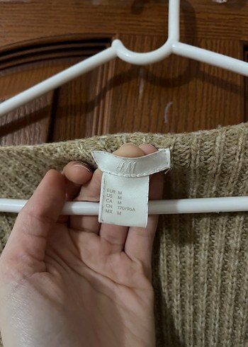 V Yakalı oversize Kadın Kazak - Görsel 4