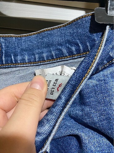 33 Beden mavi Renk Erkek jeans