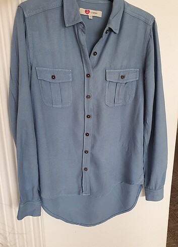 xs Beden TENCEL KADIN GÖMLEK