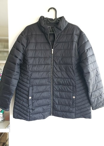 KADIN SİYAH ŞİŞME MONT(XXL) - Görsel 6