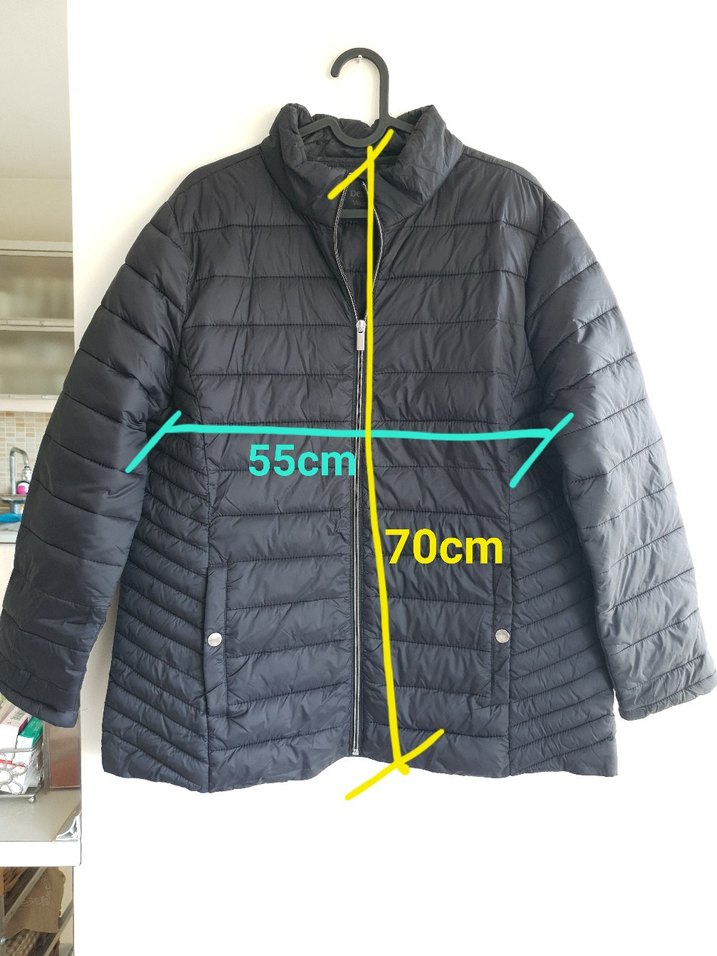 KADIN SİYAH ŞİŞME MONT(XXL) - Görsel 5