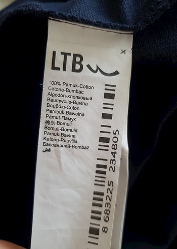 LTB Lacivert Elbise (XL) - Görsel 5