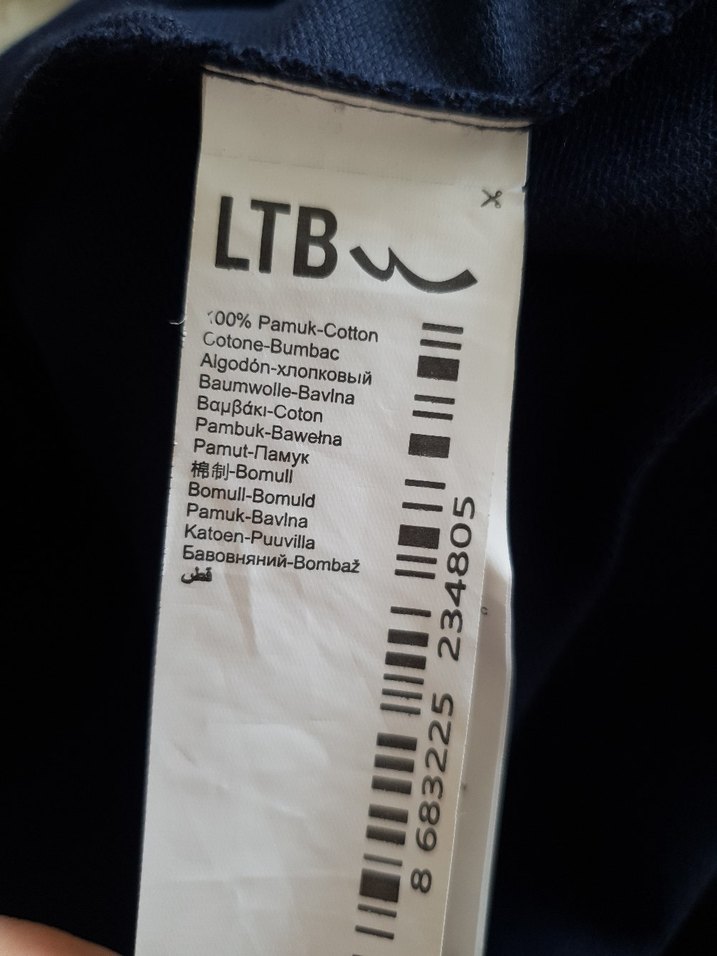 LTB Lacivert Elbise (XL) - Görsel 5