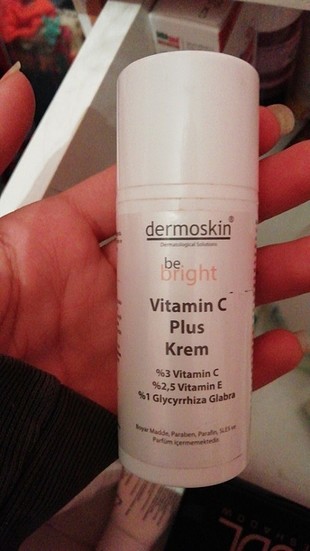 dermoskin be bright aydınlatıcı c vitamini