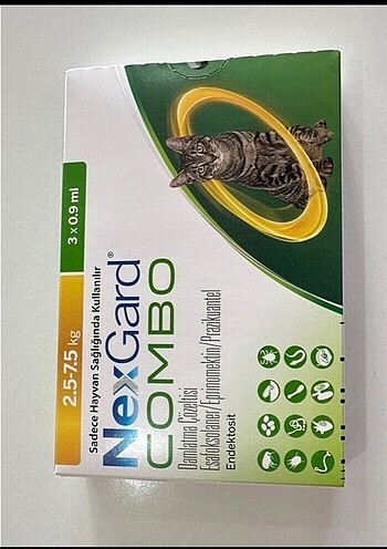 Nexgard combo kedi iç/dış parazit