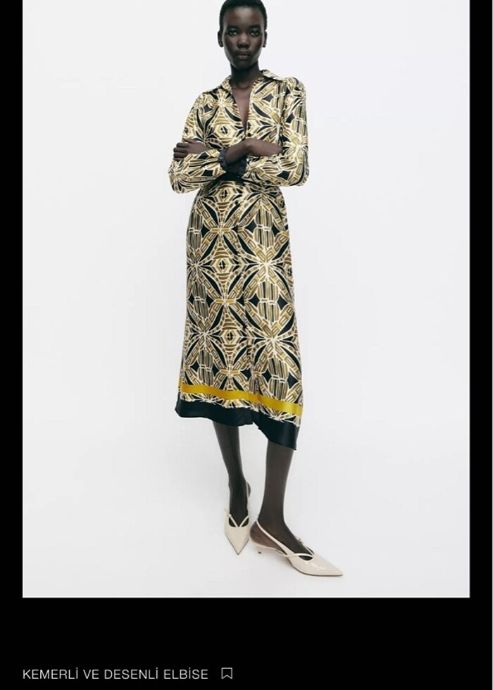 Zara yeni sezon elbise - Görsel 2