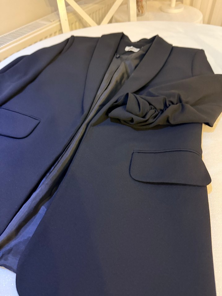 Siyah Blazer Kadın - Görsel 5