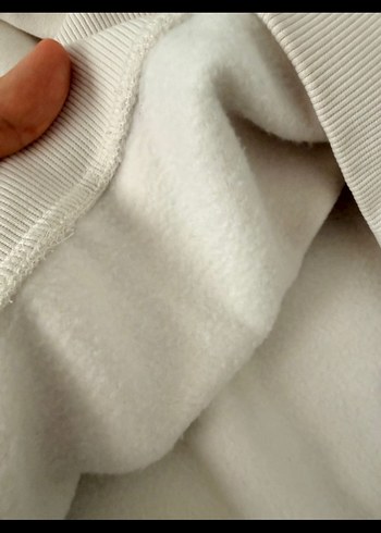 Calvin Klein Jeans Beyaz Kadın Sweatshirt - Görsel 5