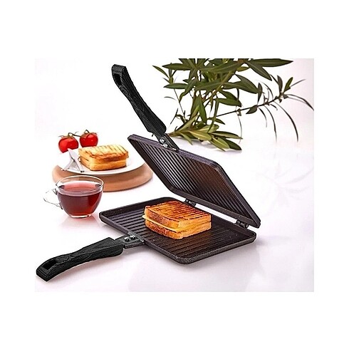 Diğer Zetmon Ocak Üstü Iç - Dış Granit Lüx Tost Makinesi