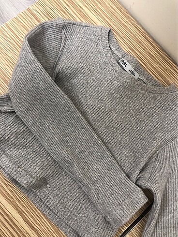Zara zara uzun kollu crop