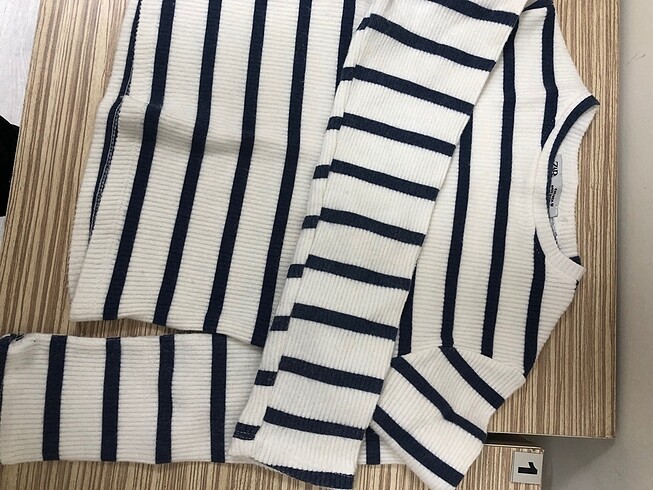 Zara zara uzun kollu crop