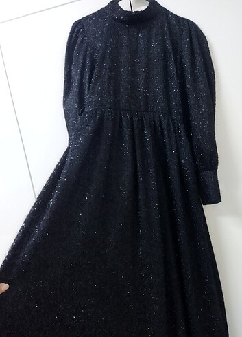 Diğer Prenses model siyah elbise