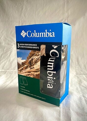 Columbia 3'lü boxer seti.