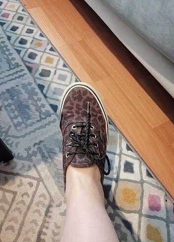 38 Beden kahverengi Renk Vans kadın sneaker