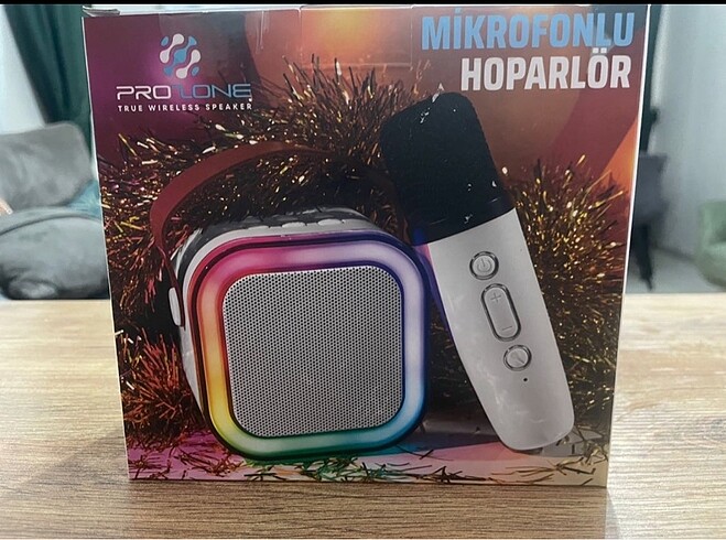 Prozone Karaoke Mikrofonlu Hoparlör