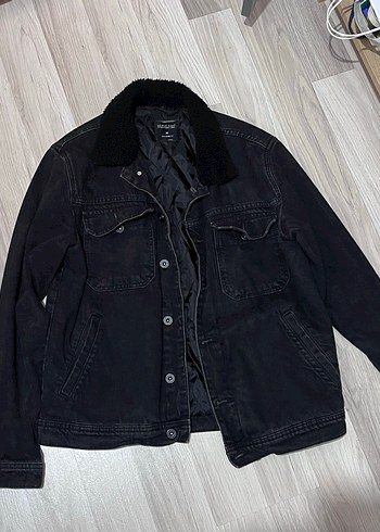 LC Waikiki Lcw Siyah Denim Ceket