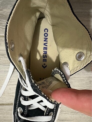 39 Beden siyah Renk converse