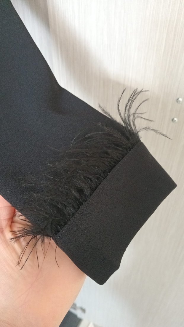 Siyah Kuşaklı Uzun Abiye Elbise - Görsel 2