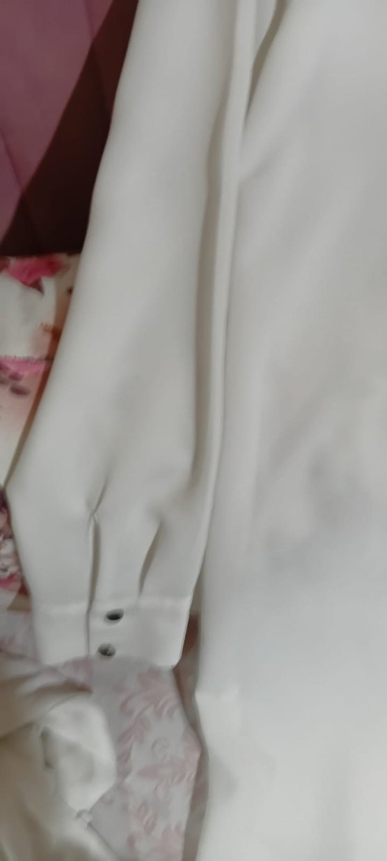 Beyaz Midi Fermuarlı Kadın Tunik - Görsel 2