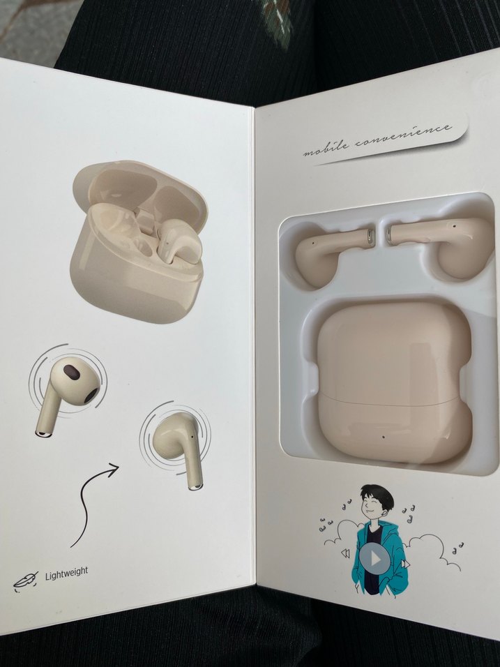 Bix TW5 Kablosuz Kulaklık Beyaz - Görsel 2