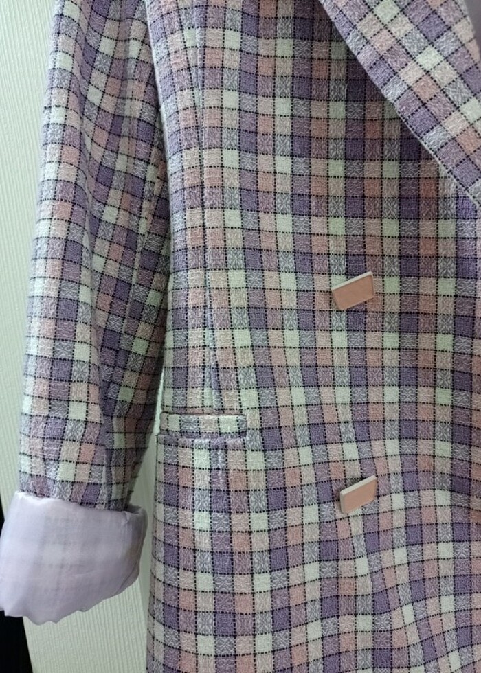 Lila blazer ceket  - Görsel 5