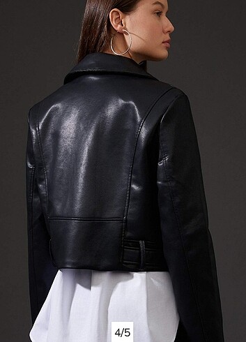 Deri ceket - Görsel 5