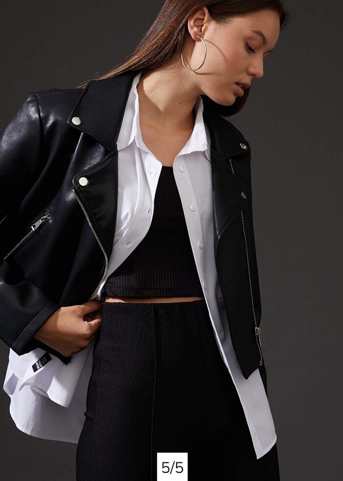 Deri ceket - Görsel 3