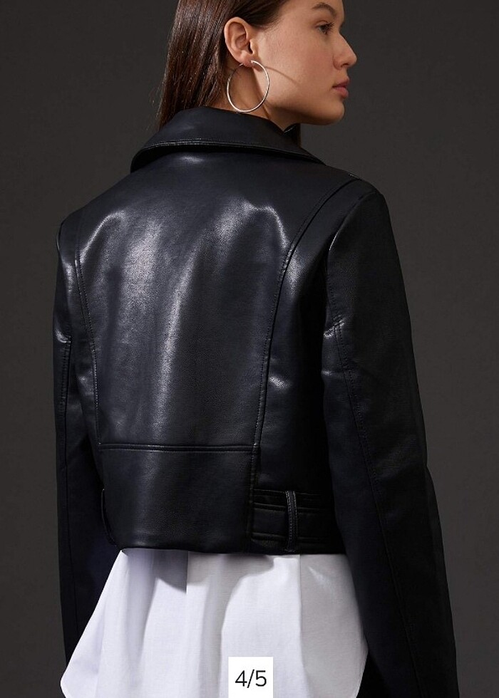 Deri ceket - Görsel 5