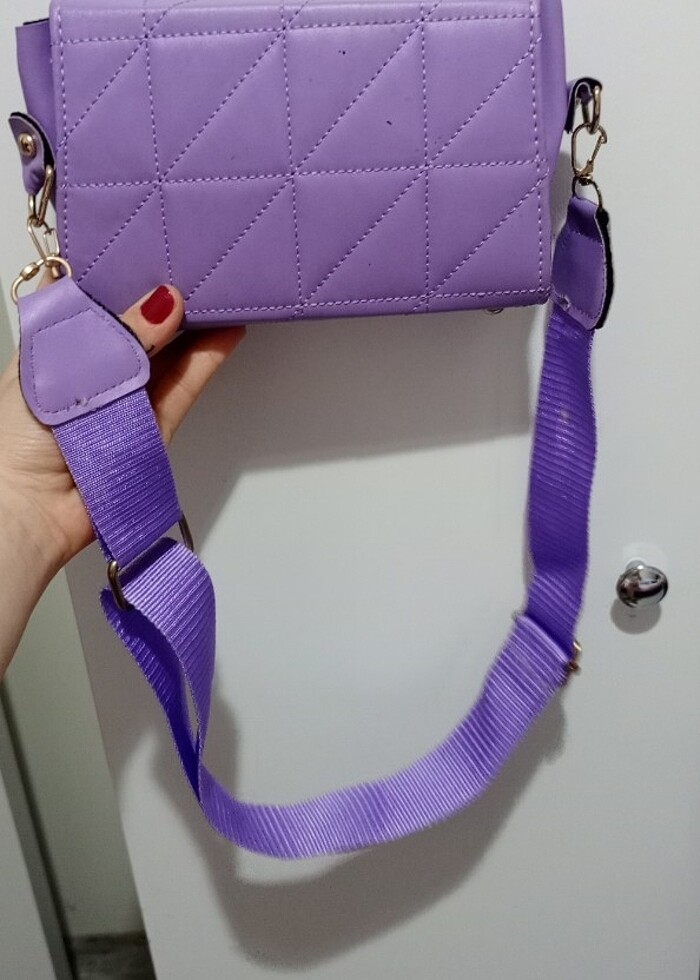 Lila çanta  - Görsel 2