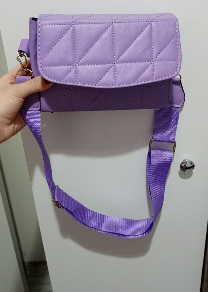 Lila çanta  - Görsel 4